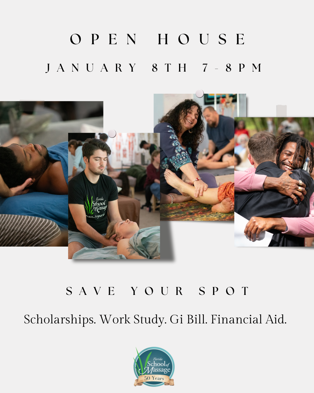 florida school of massage open house