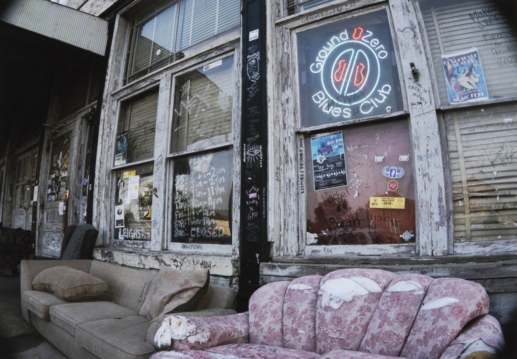 photograph of Ground Zero Blues Club by Ray Hale