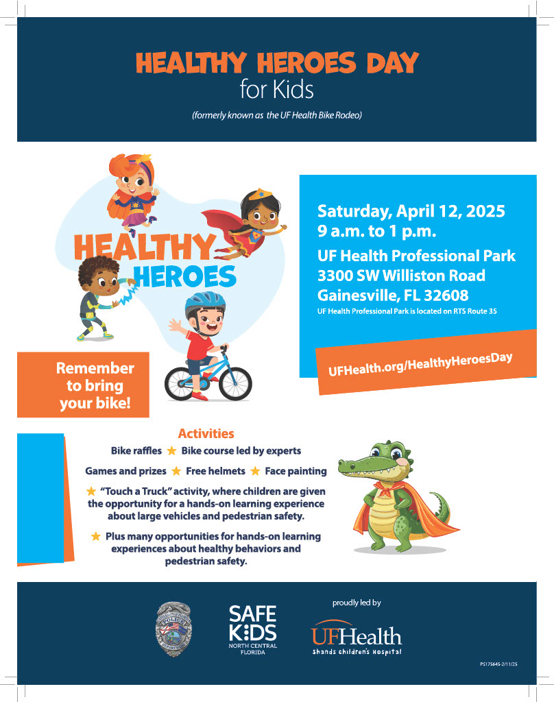 flyer for healthy heroes day