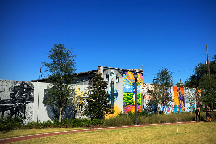 Murals on South Main Street