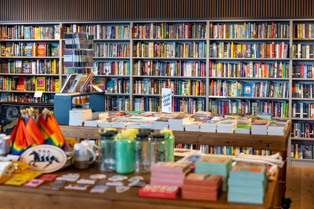 the lynx bookstore interior