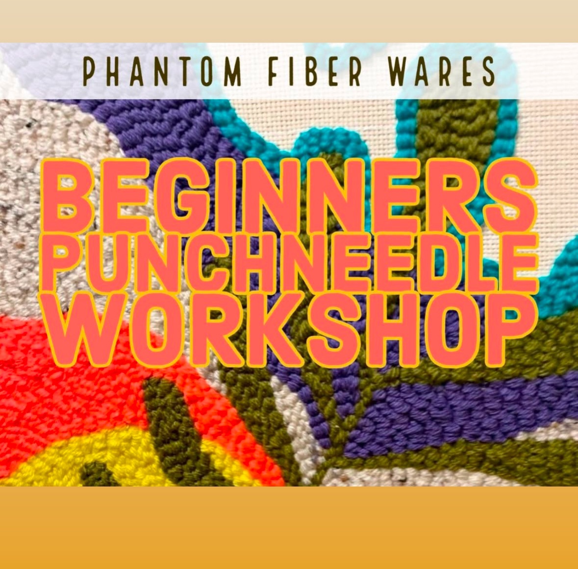 beginners punchneedle workshop