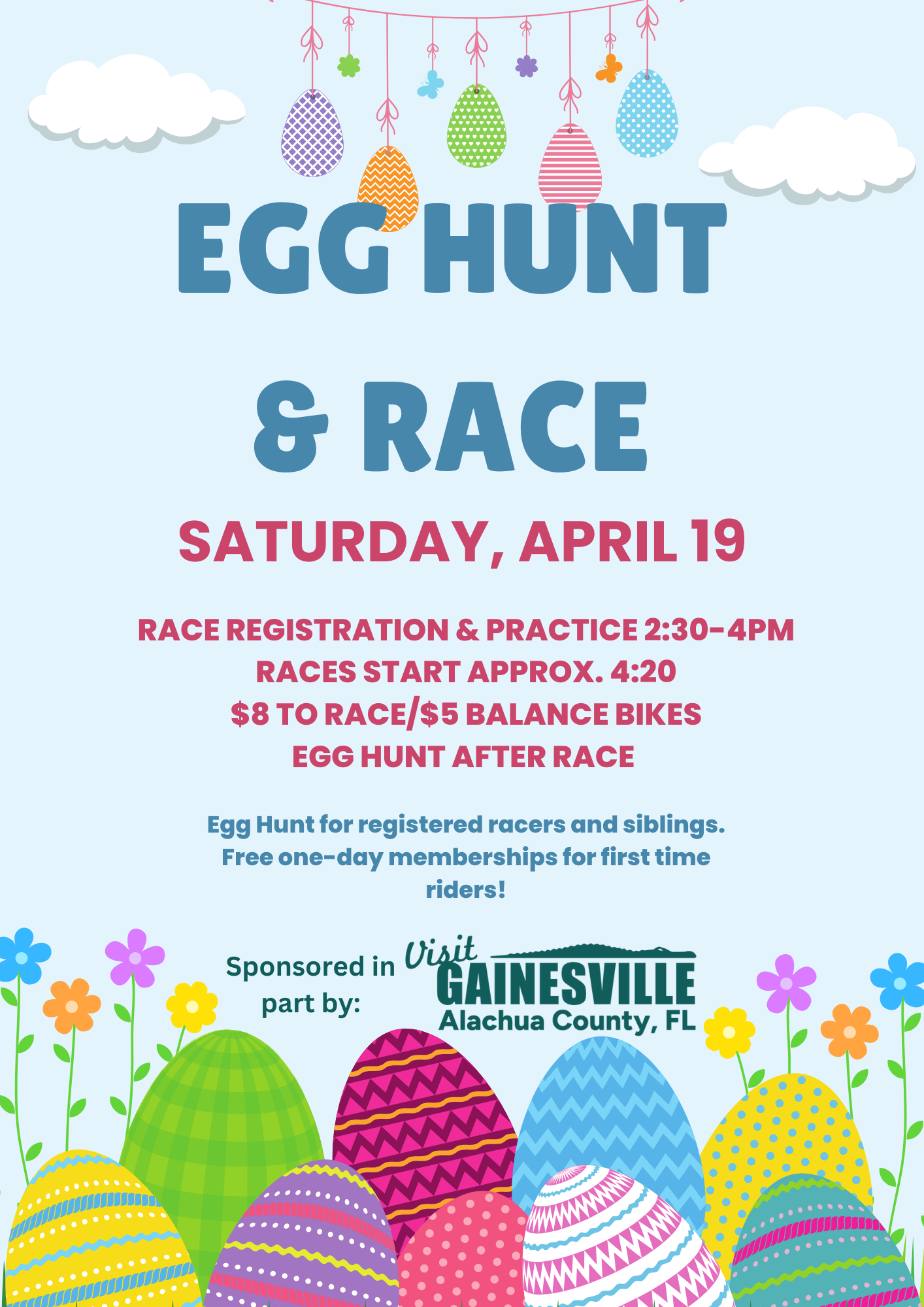 egg hunt and race at high springs bmx