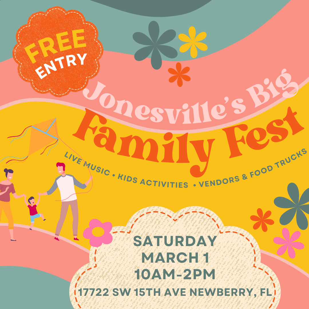 poster for Jonesville's Big Family Fest