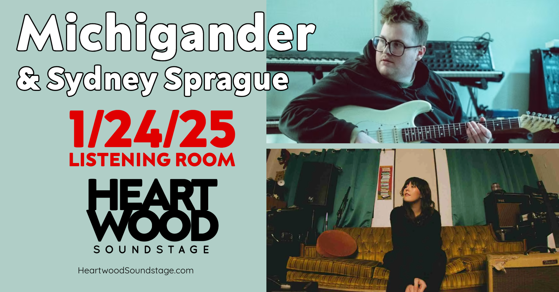 images of musicians - Michigander and sidney sprague at heartwood