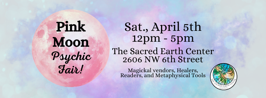 pink moon psychic fair