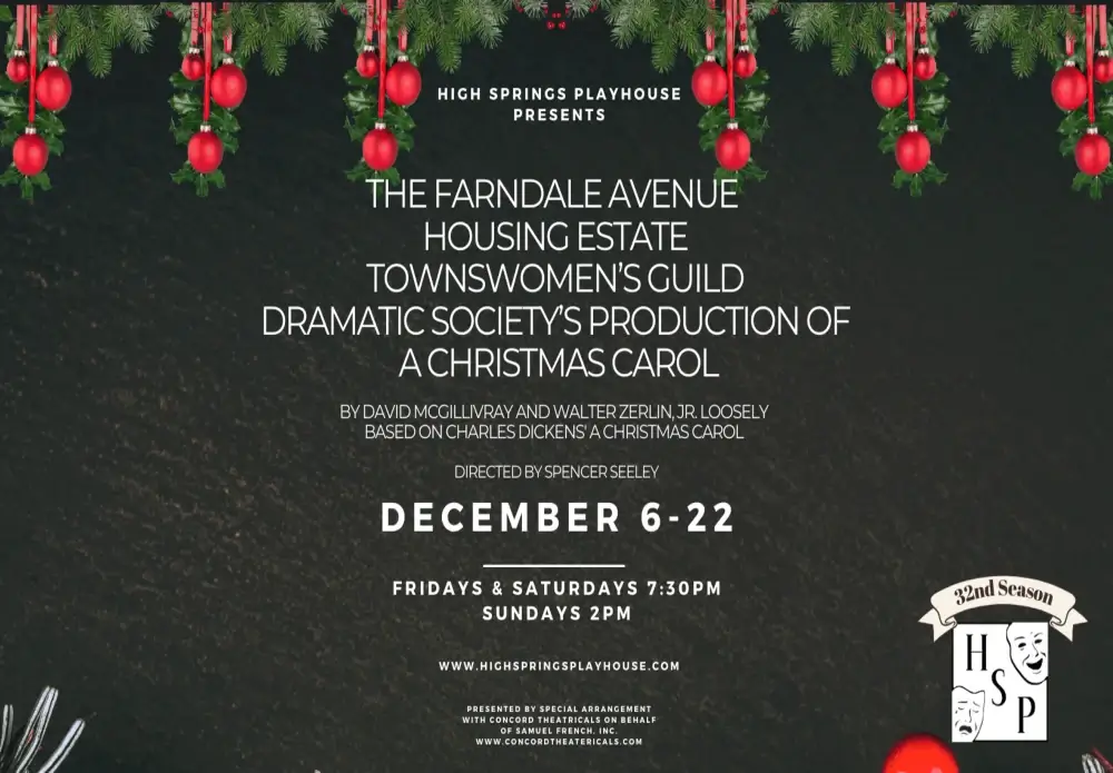 The Farndale Avenue Housing Estate Townswomen’s Guild Dramatic Society’s Production of A Christmas Carol