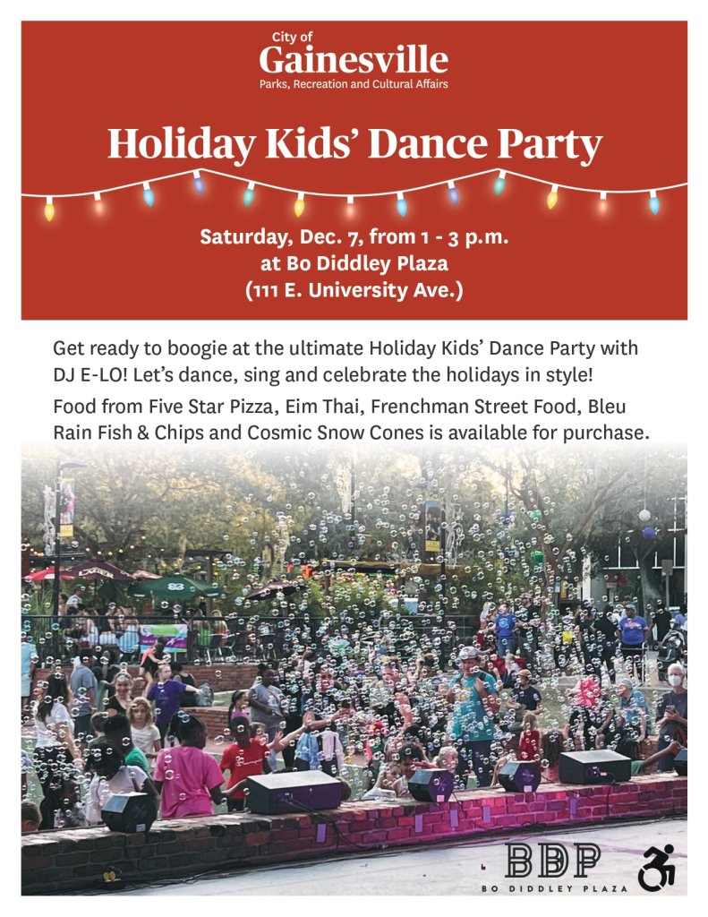 holiday kids dance party