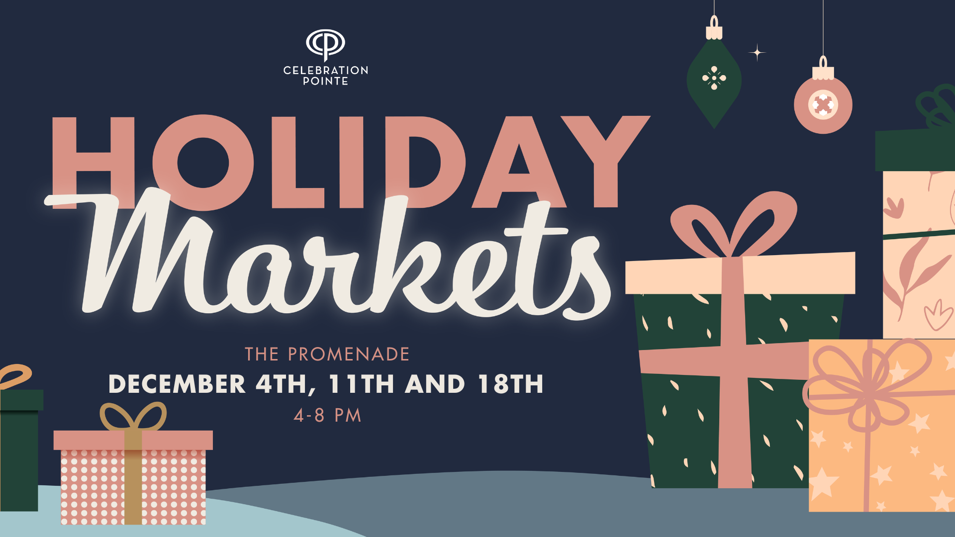 holiday markets at celebration pointe