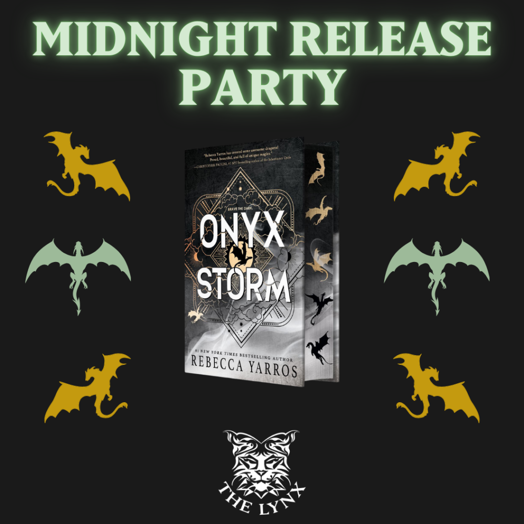 Onyx Storm Midnight Release Party