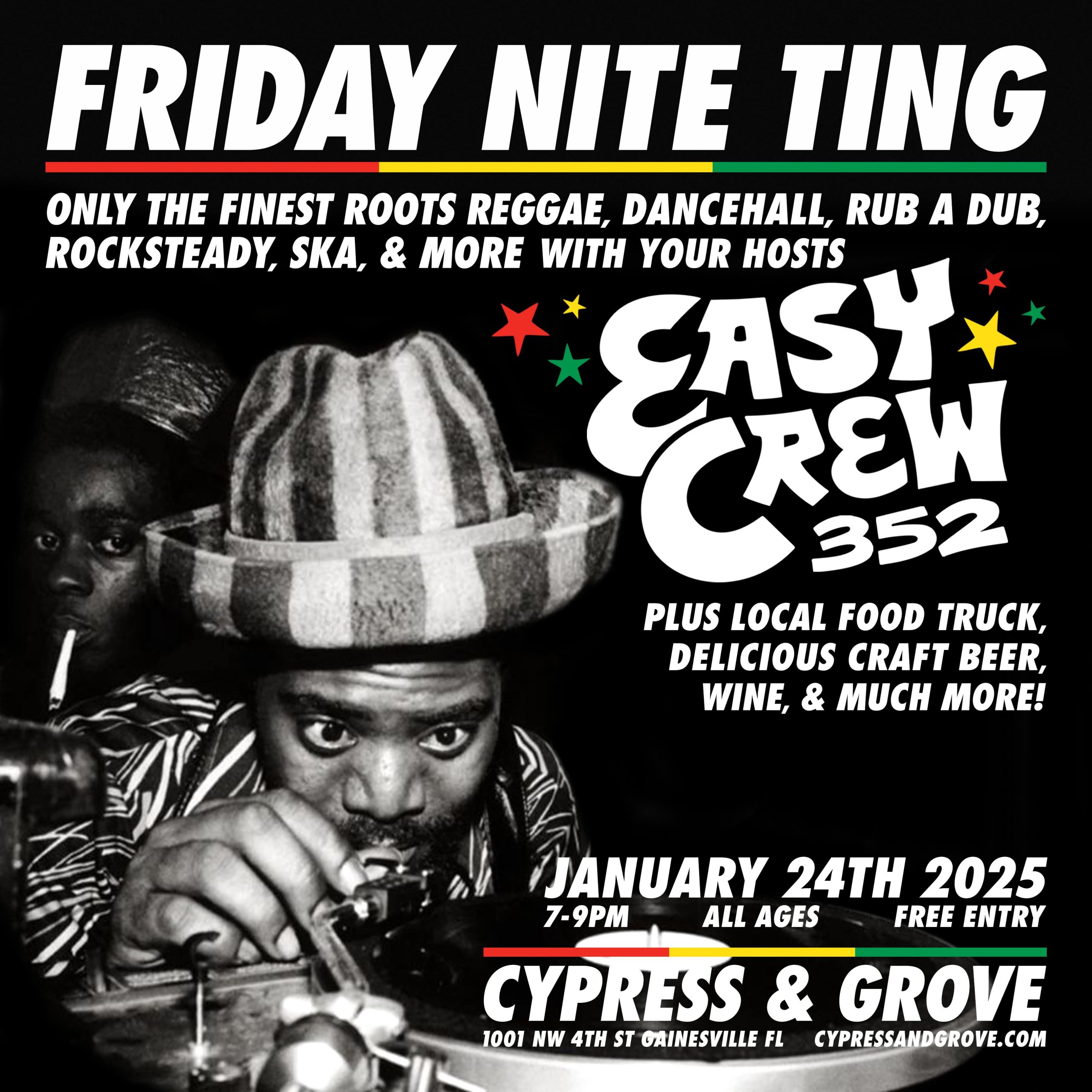 friday night ting with easy crew 352 flyer