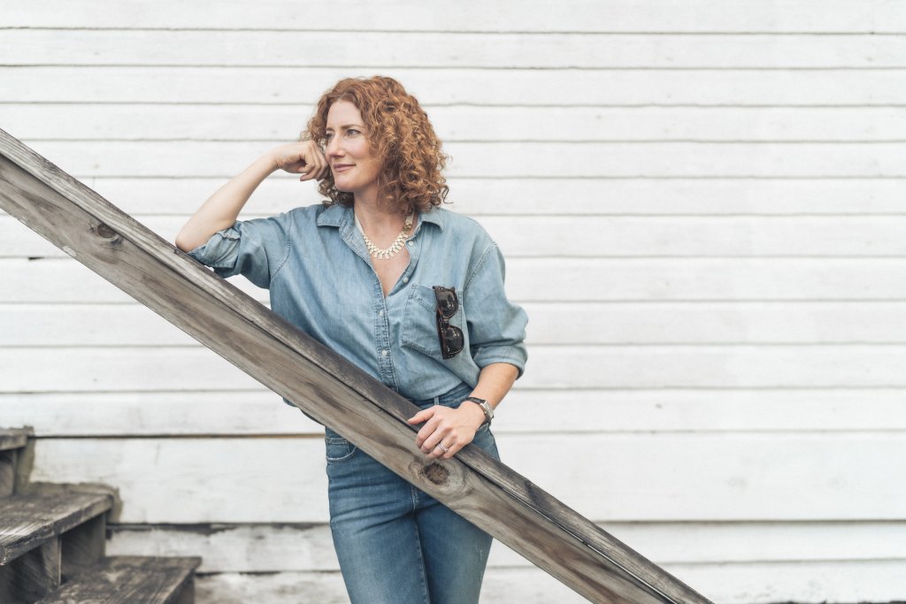 Photo of Kathleen Edwards standing