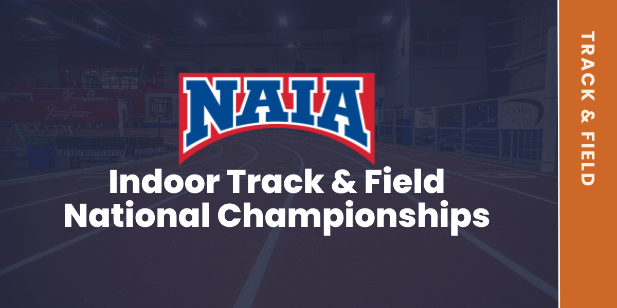 NAIA Indoor Track and Field National Championship logo