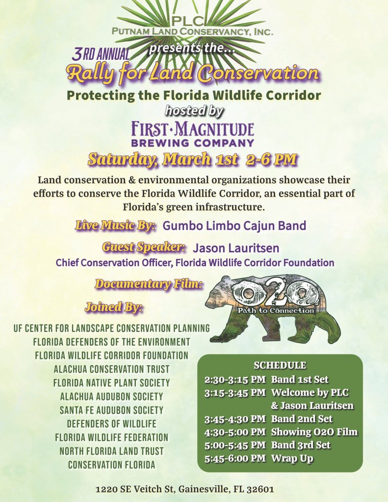 Rally for Conservation Flyer