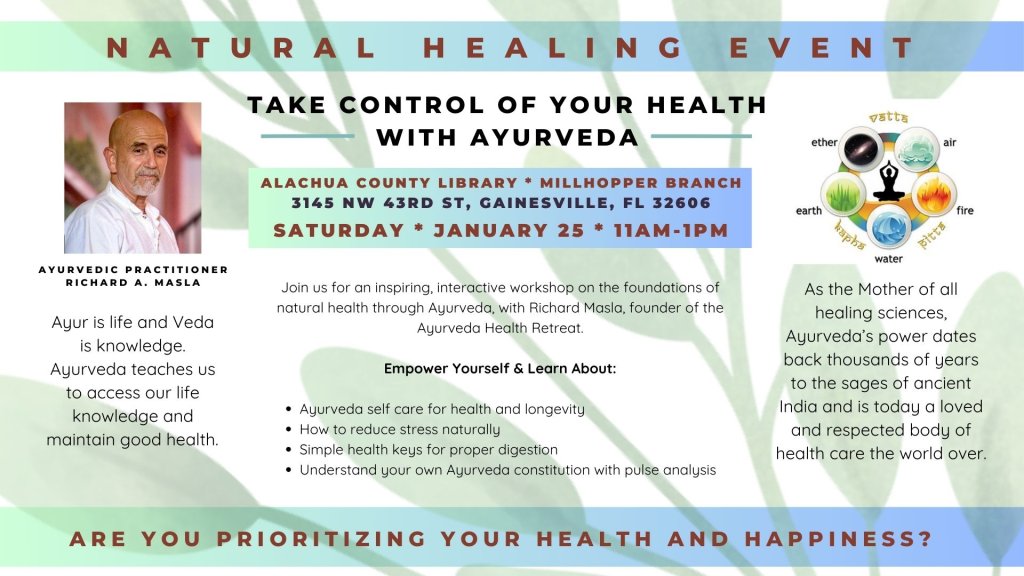 take control of your health health event