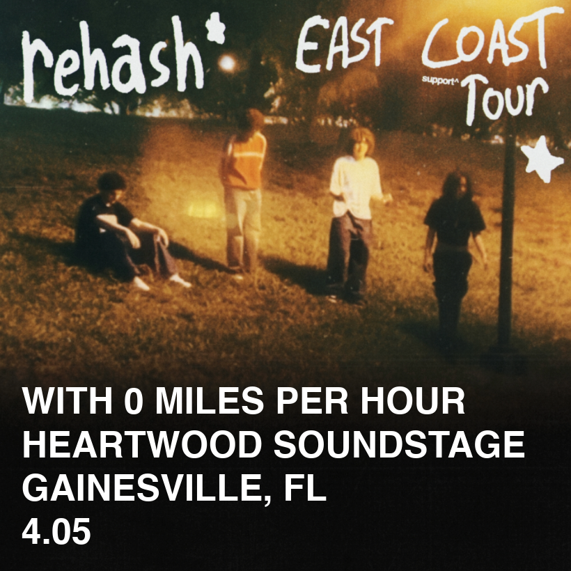 Tour poster for Rehash