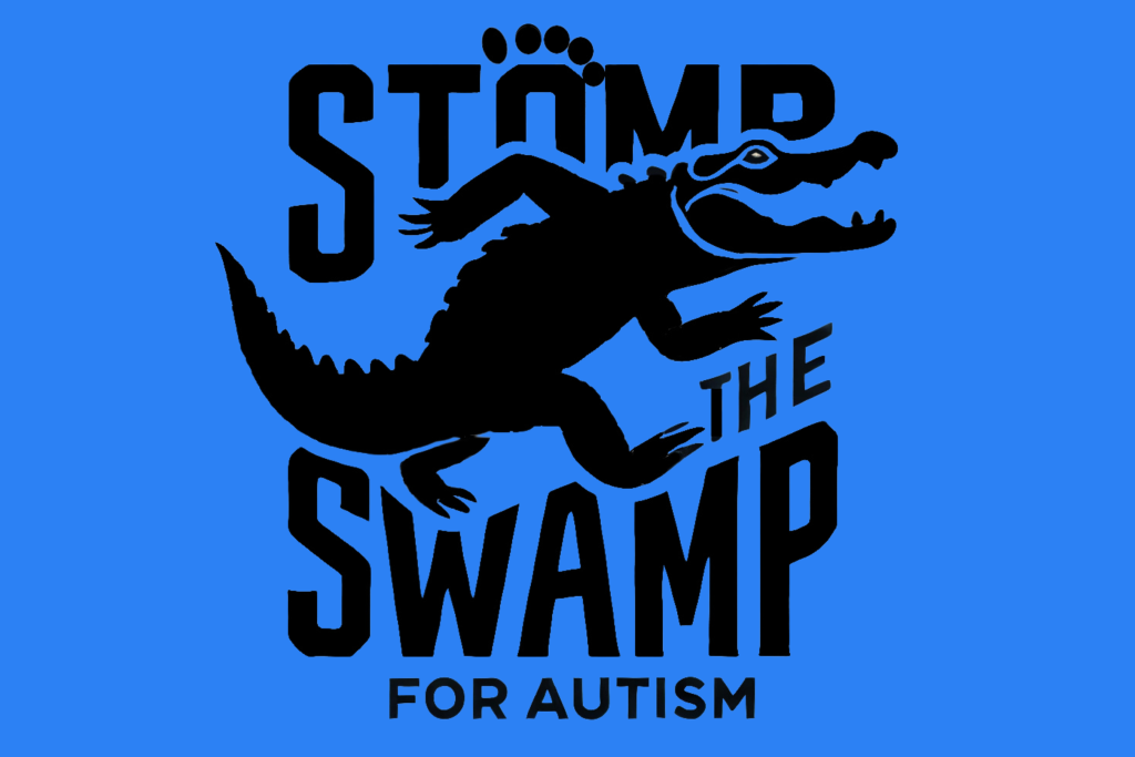 stomp the swamp for autism