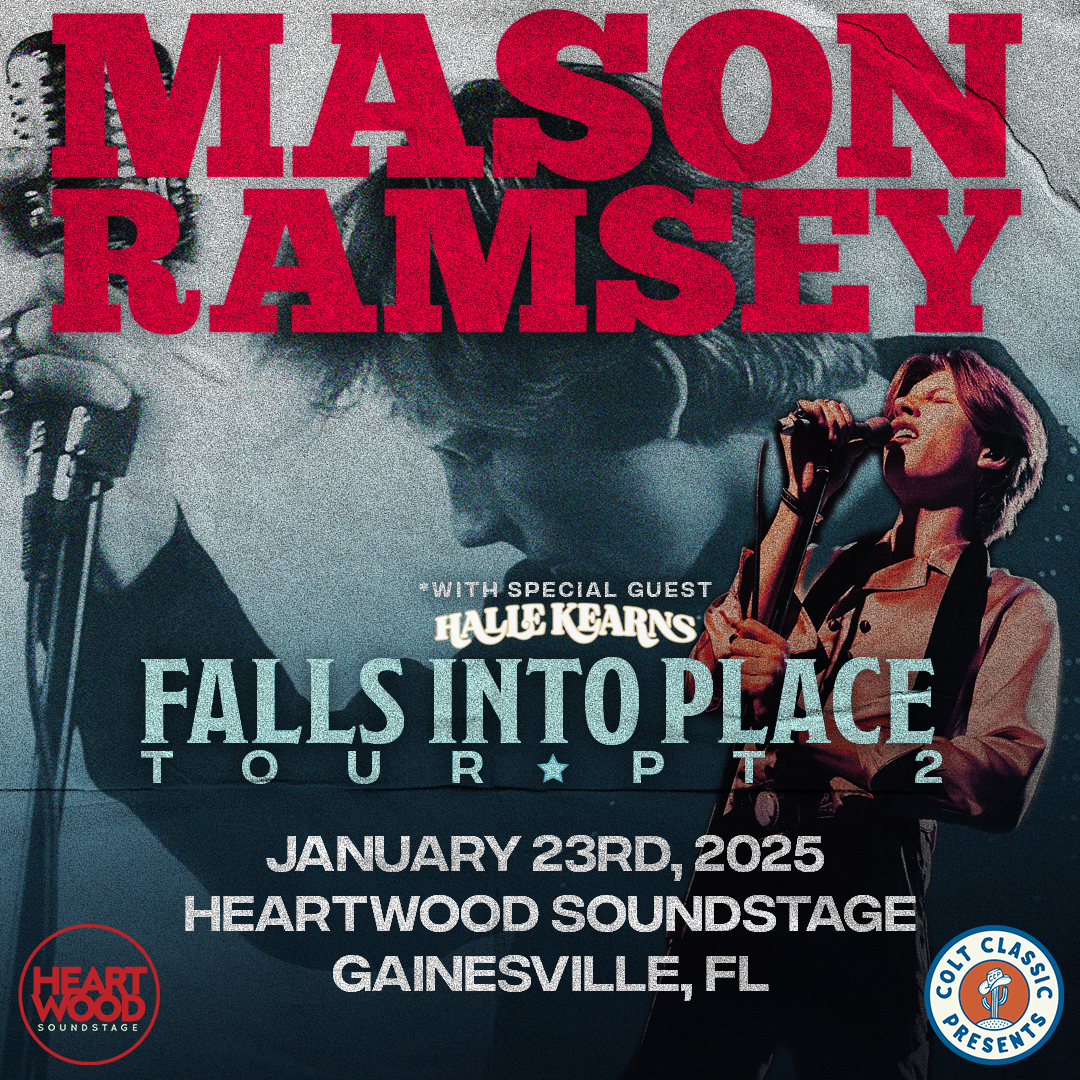 show flyer picturing Mason Ramsey performing