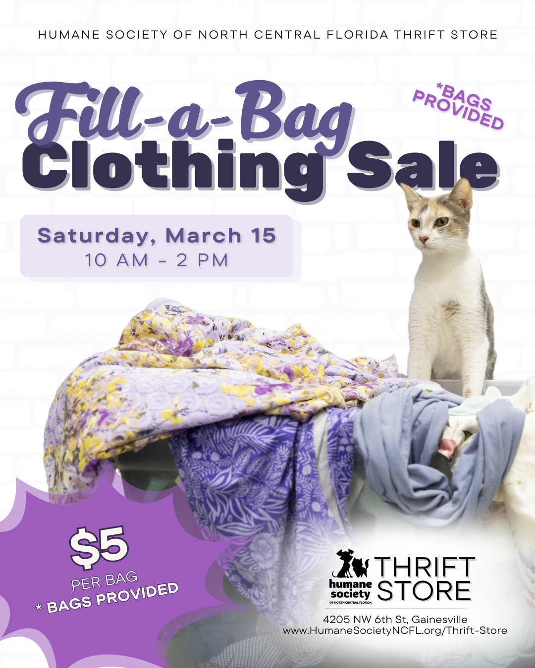 Fill A Bag Clothing Sale