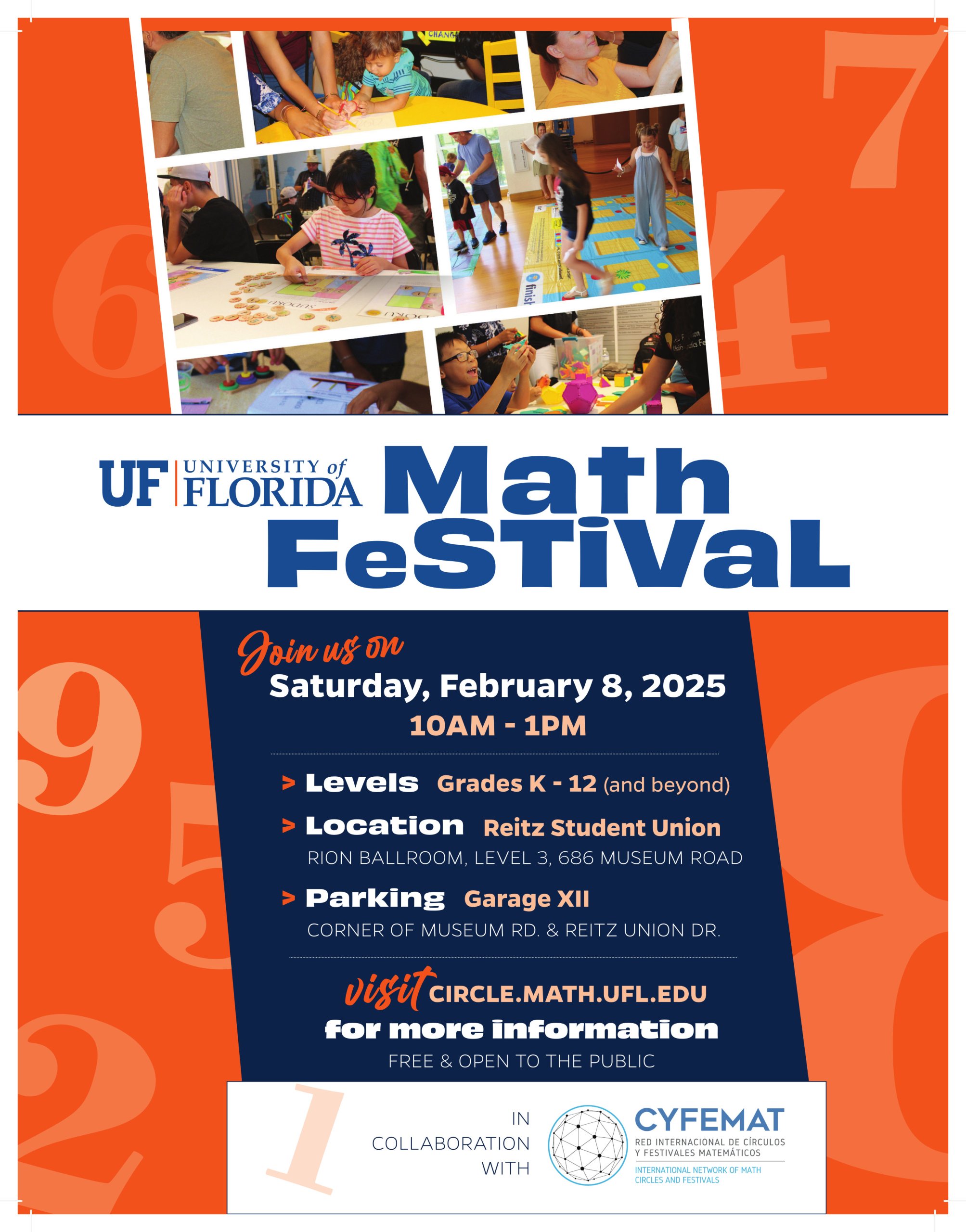 UF Math Festival Poster