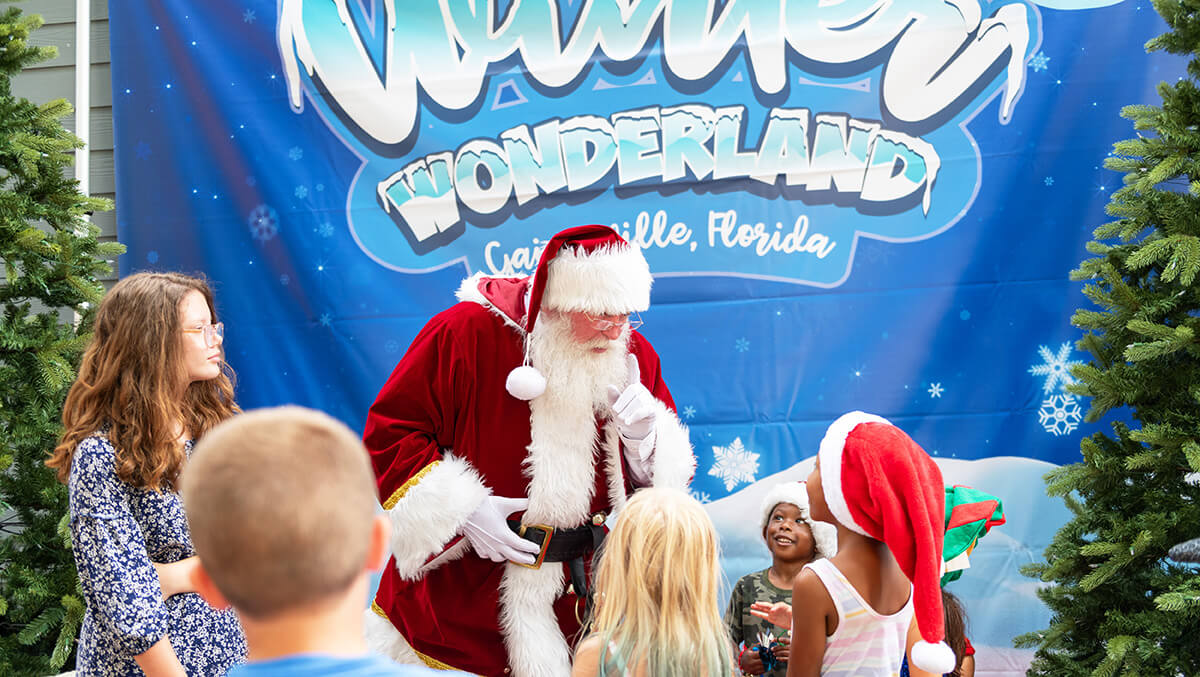 Winter Wonderland Santa