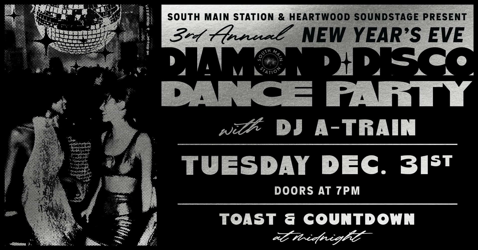 diamond disco party at heartwood soundstage