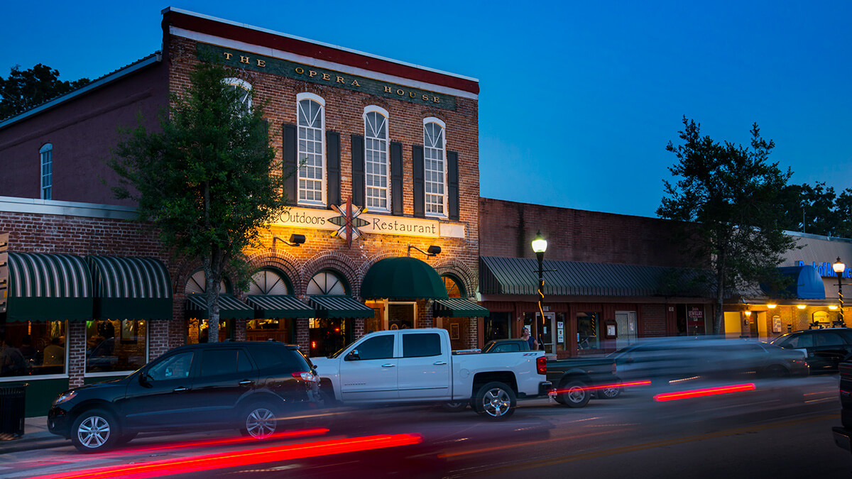 high springs at night