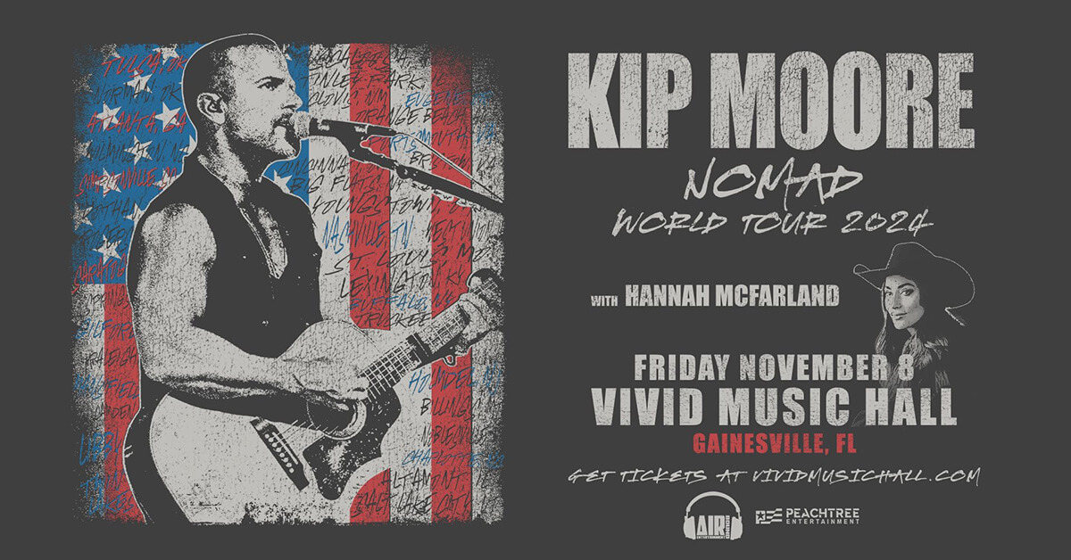 kip moore at vivid music hall