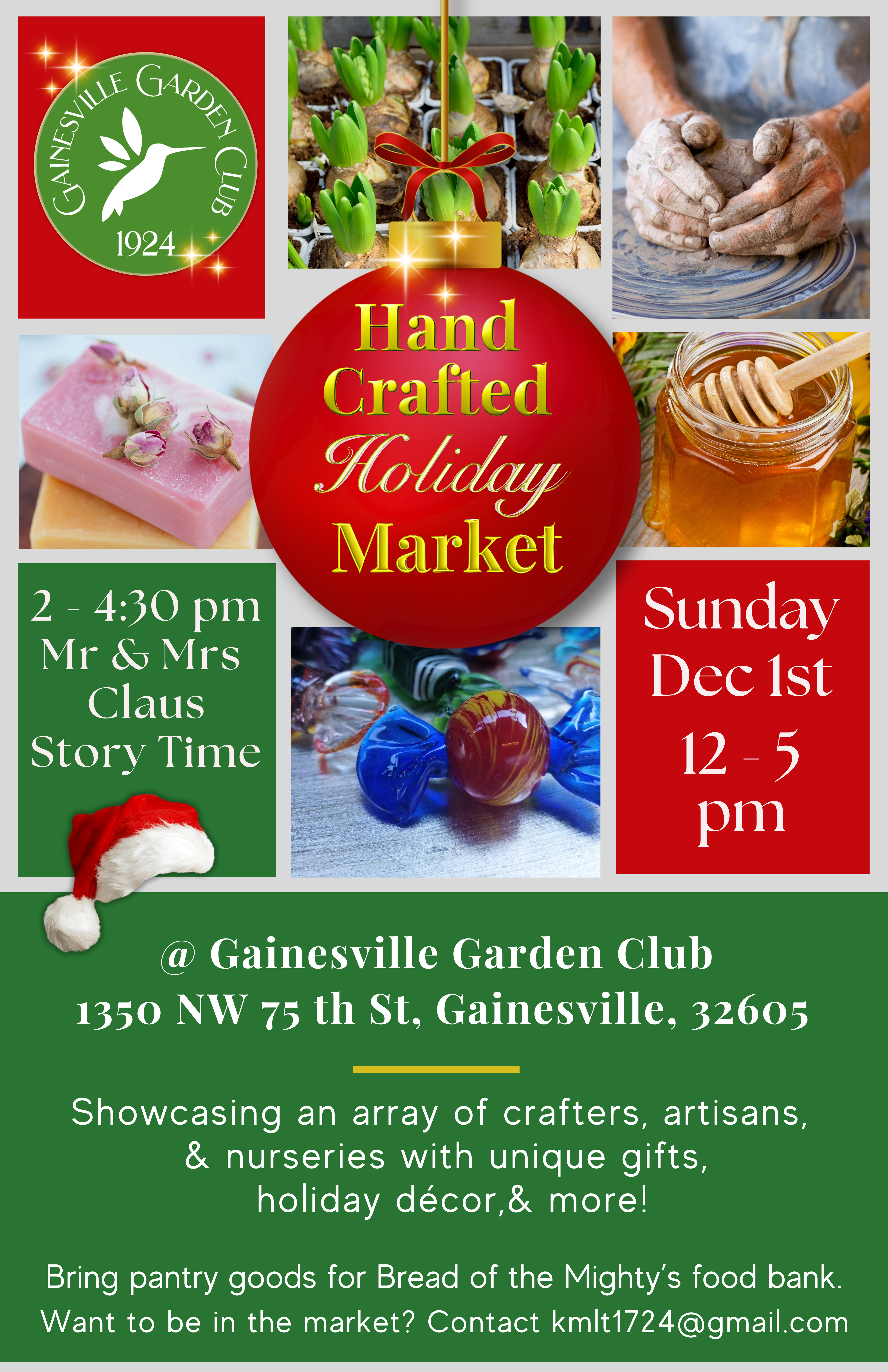 holiday market poster