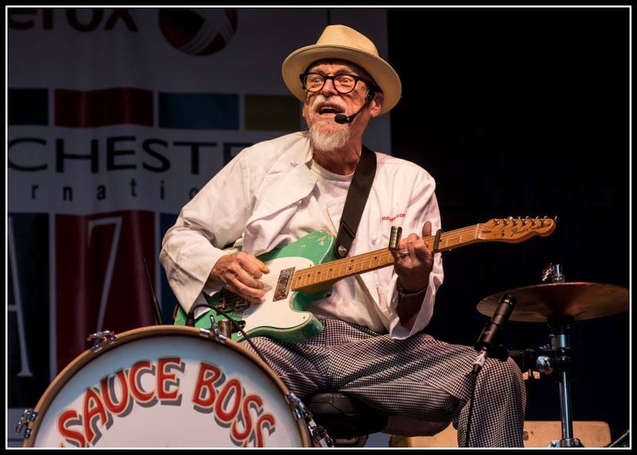 Blues musician Sauce Boxx