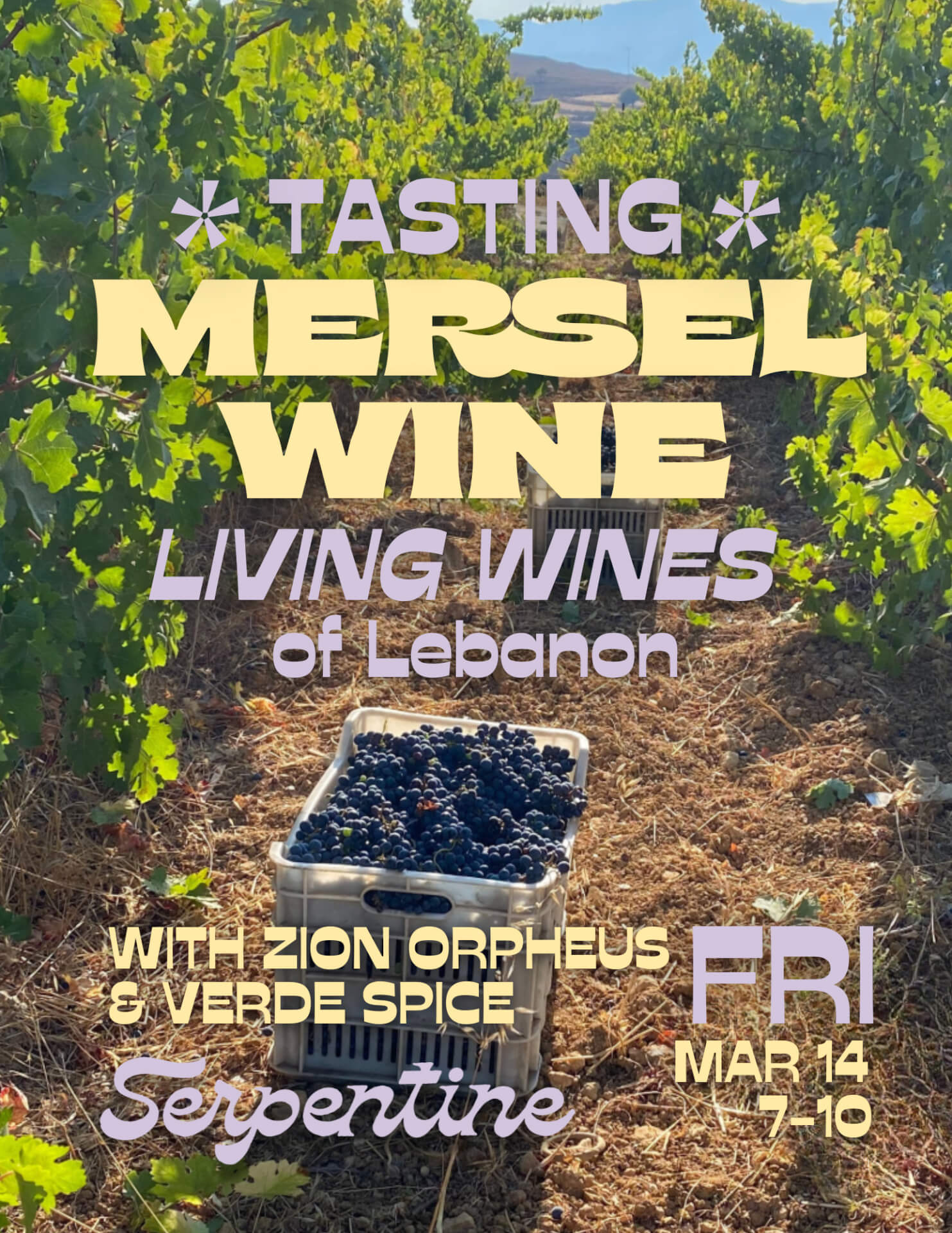 tasting mersel wine at serpentine