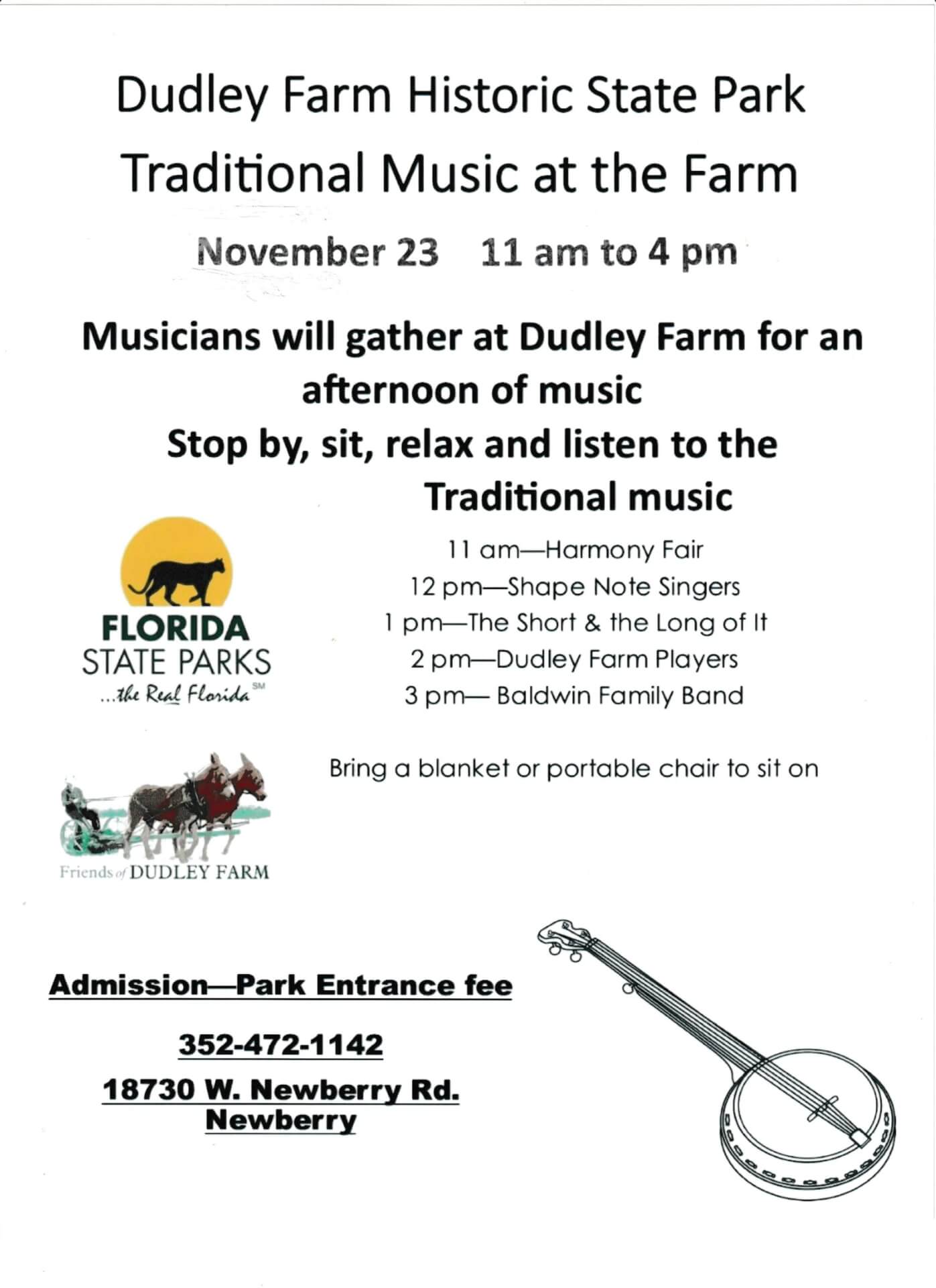 Traditional Music on the Farm - Visit Gainesville