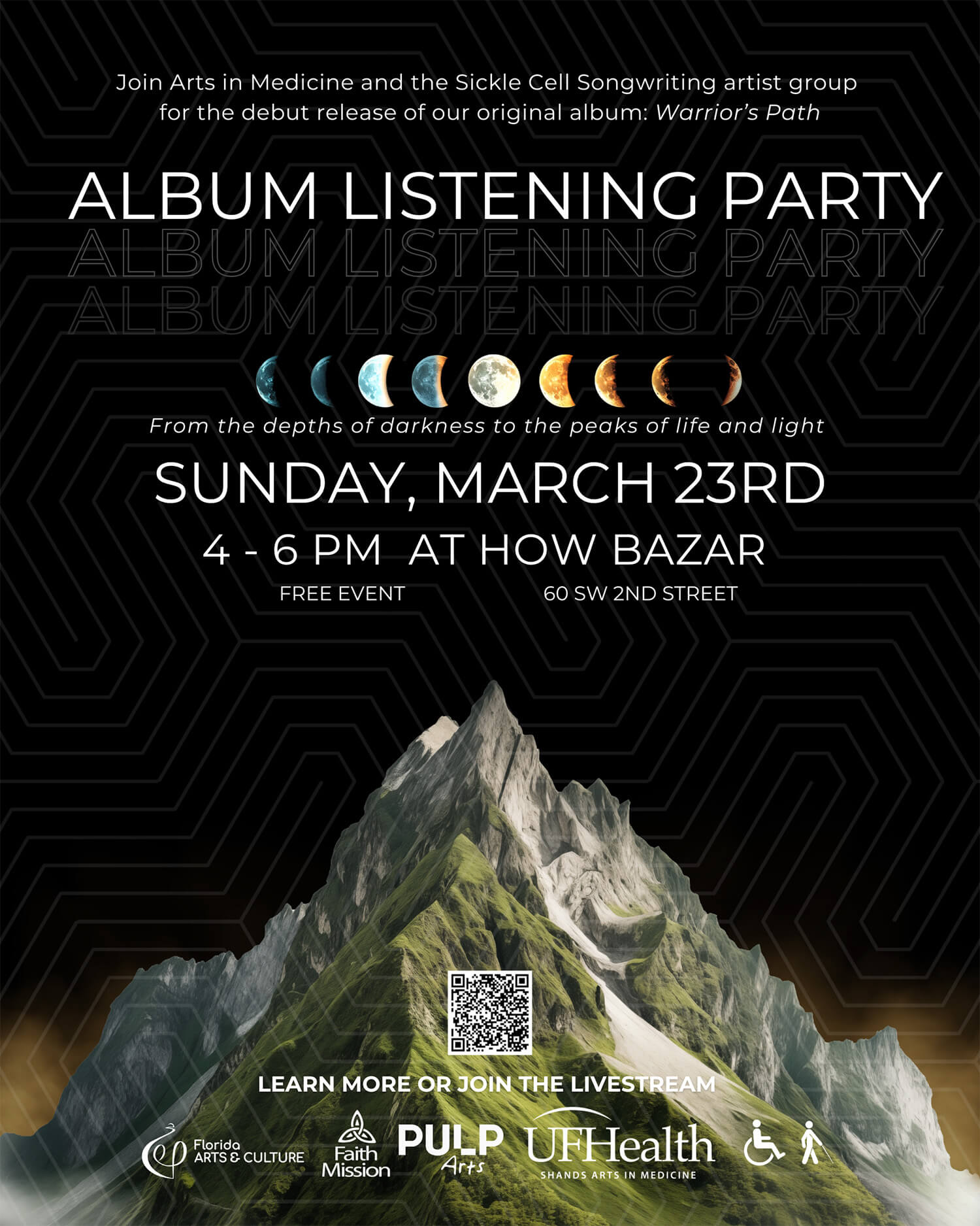 uf health arts in medicine album listening party